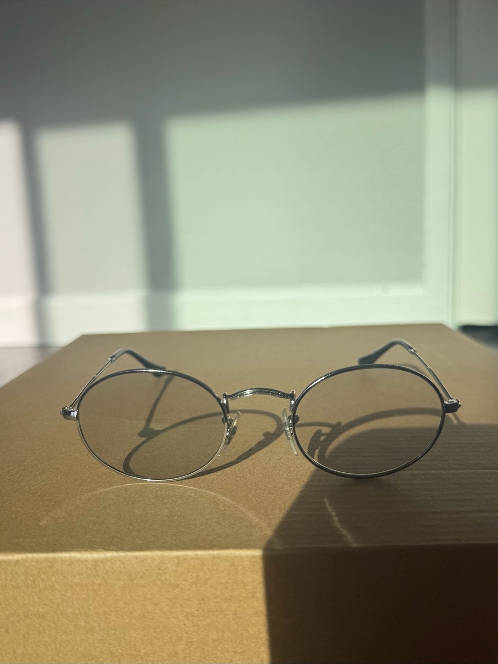 Ray-Ban Silver oval round Metal Frame Glasses - Picture 3 of 11
